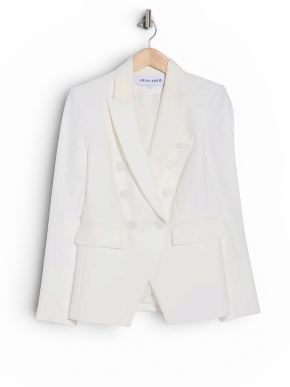 Veronica Beard Off-White Miller Dickey Jacket - Picture 4 of 10